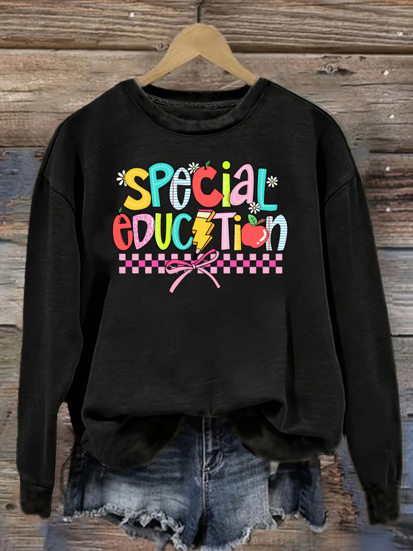 Winter Clothing Usa - 여성 캐주얼 긴소매 크루넥 티셔츠, 특수