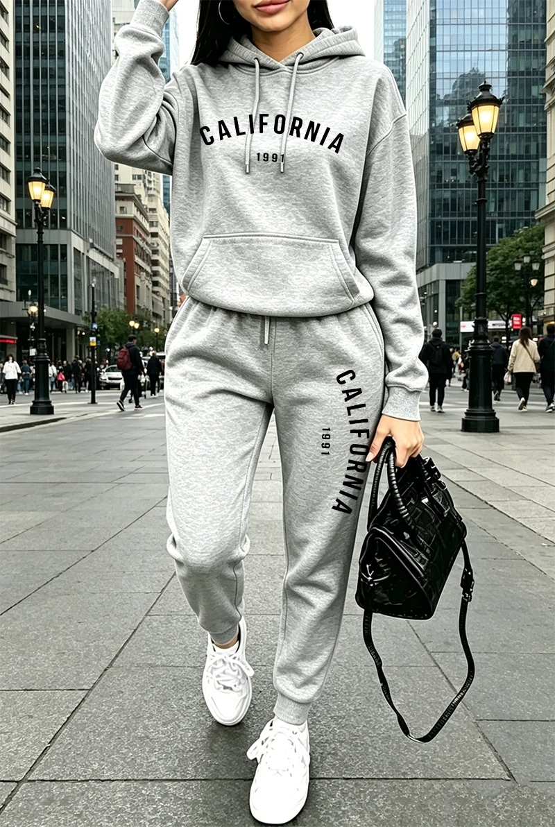 Winter Clothing Usa - 핫세일 여성 트레이닝복 프린팅 캐주얼 후드티