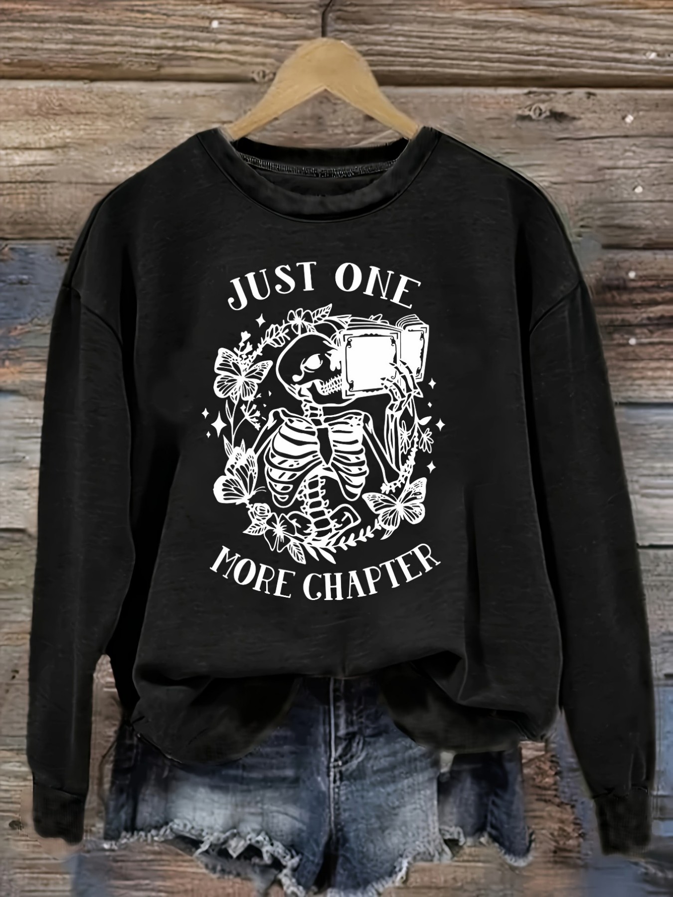 여성 캐주얼 긴소매 크루넥 티셔츠, 'Just One  - Winter Clothing Usa 리뷰 및 가격